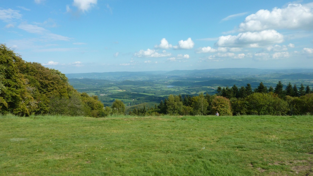 On top of the Mont Beuvrai