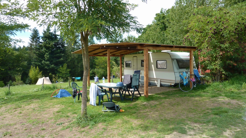 Caravan Vue du Lac