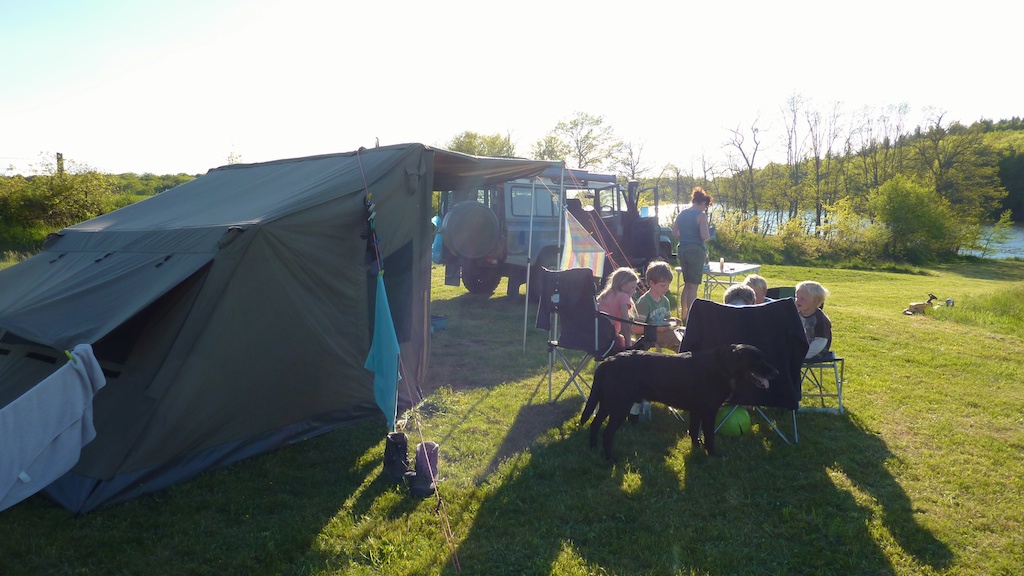 's Middags nagenieten