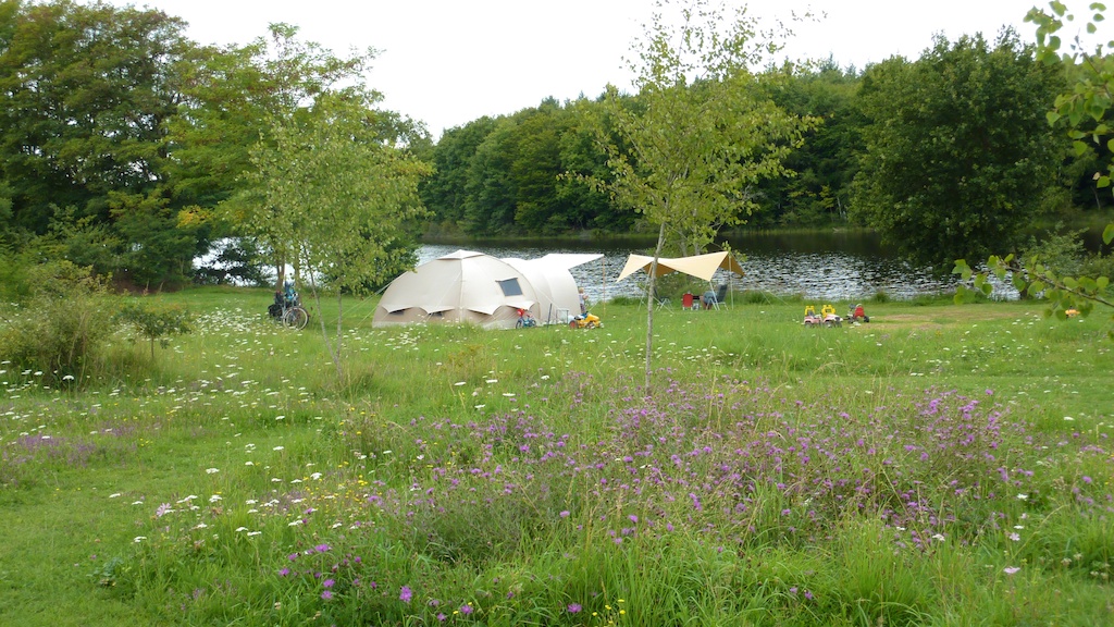 View on the lake from plot nr.12