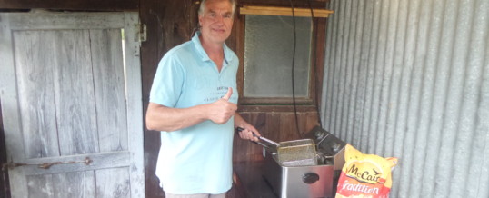 Franse frietjes op de camping