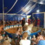 Circus kijken op de camping