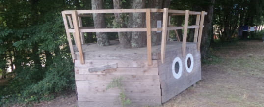Piratenspeurtocht op de camping