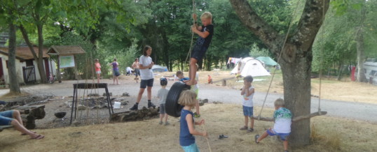 Schat zoeken op de camping