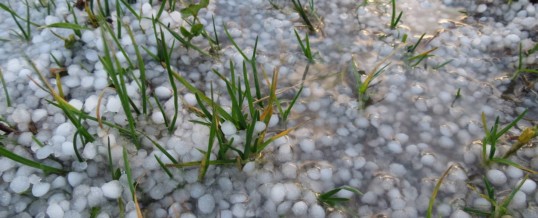 Hagel in de zomer, hoe kan dat ?