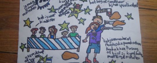 prachtige tekening voor het pannenkoekenfeest
