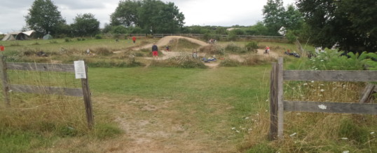 Skelterbaan op de camping